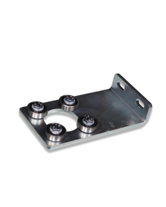 Ball bearing plate for roller tube 5/4" H120